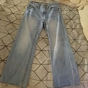 American Eagle Light Blue Boot Cut Jeans